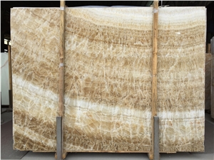 Lemon Onyx Slabs & Tiles, China Yellow Onyx