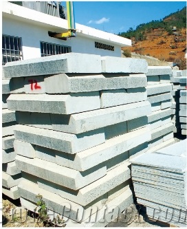 Granite Kerbstone/China Grey Granite Curbs/China Bianco Sardo White Kerb Stone