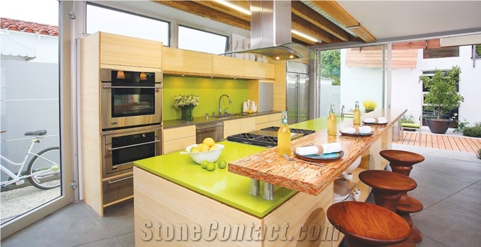Caesarstone Apple Martini 2710 Quartz Kitchen Countertop