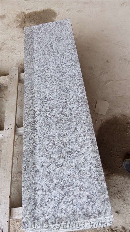 China Pink G436 Granite Flamed Steps & Risers