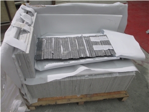 3d Marble Wall and Floor Tiles, Bianco Carrara White Marble 3d Waterjet Medallions Pattern for Flooring