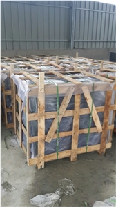 China Black Slate Flagstone on Net,Black Slate Flagstone,China Black Slate Paving, Floor Covering