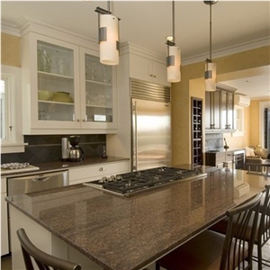 Baltic Brown Prefabricated Countertop, Baltic Brown Granite Kitchen Countertops