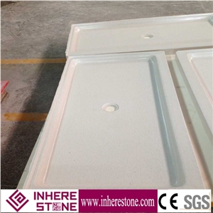 Cultured Artificial Marble Shower Base Shower Trays