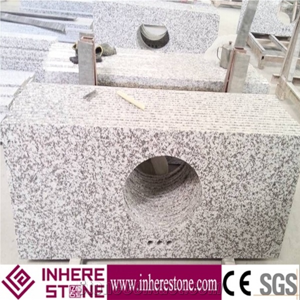 G439 Granite Kitchen Faucets Granite Countertops/Polished G439 Granite/Grey Granite Bath Countertop, China Grey Granite