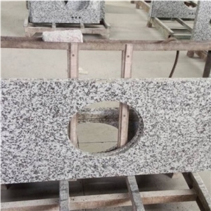 G439 Granite Kitchen Faucets Granite Countertops/Polished G439 Granite/Grey Granite Kitchen Countertop, China Grey Granite