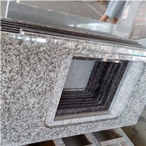 G439 Granite Kitchen Faucets Granite Countertops/Polished G439 Granite/Grey Granite Kitchen Countertop, China Grey Granite