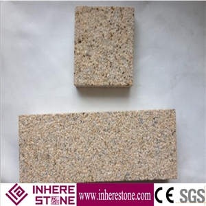 G682 Yellow Beige Granite Flamed Paving Stone Patio Walkway Driving Terrace Pavers/Floor Paving