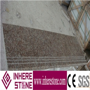 G687 Granite ,Peach Red,Imperial Pink Granite Stairs & Steps