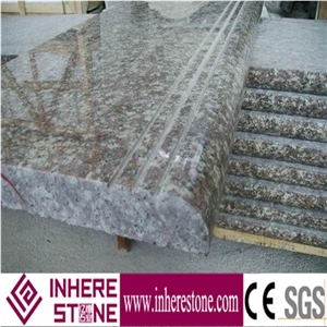 G687 Granite ,Peach Red,Imperial Pink Granite Stairs & Steps