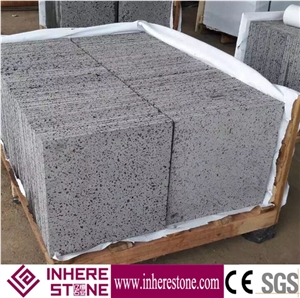 Hainan Grey Basalt Tiles & Slabs,Moon Surface Basalt,China Lava Stone Wall Tiles