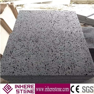 Hainan Grey Basalt Tiles & Slabs,Moon Surface Basalt,China Lava Stone Wall Tiles
