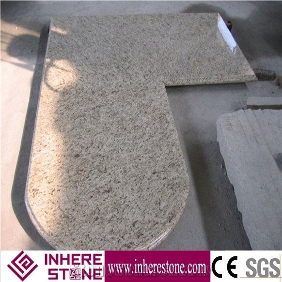 Hotsale Giallo Ornamental Granite Countertop,Bar Top, Giallo Ornamental Beige Granite Countertop