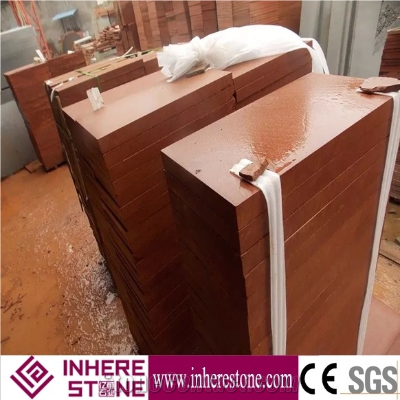 Natural Red Sandstone Competitve Price Slabs & Tiles, China Red Sandstone