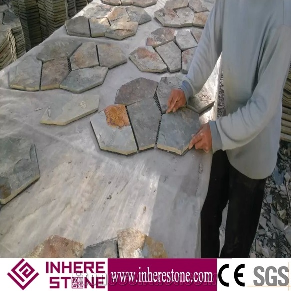 Xiamen Rust Slate for Sale,Flagstone