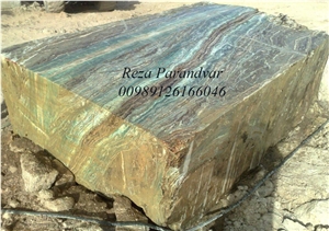 Maragheh Green Onyx Block, Iran Green Onyx