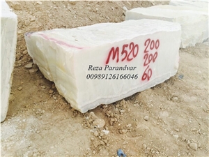 Super White Onyx, Onice Bianco White Onyx Block