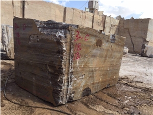 Silver Travertine Blocks, Grey Travertine Blocks