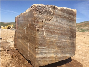 Silver Travertine Blocks, Grey Travertine Blocks