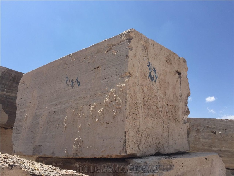 Titanum Travertine Blocks, Grey Travertine Blocks