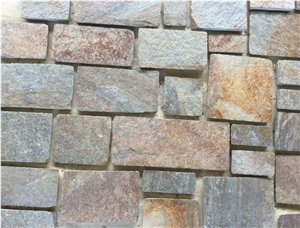 Rusty Quartzite Stepping Stone, Regular Rustic Quartzite Slate Paver ,