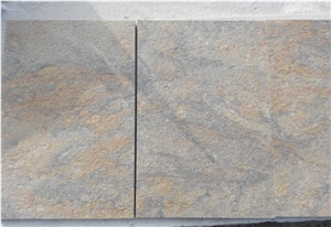 Rusty Quartzite Stone Flamed Tiles, Rusty Quartzite Natural Surface Slab