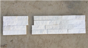 White Quartztie Corner Stone, Ledge Stone Corner, Stone Veneer Corner, Cultured Stone Corner