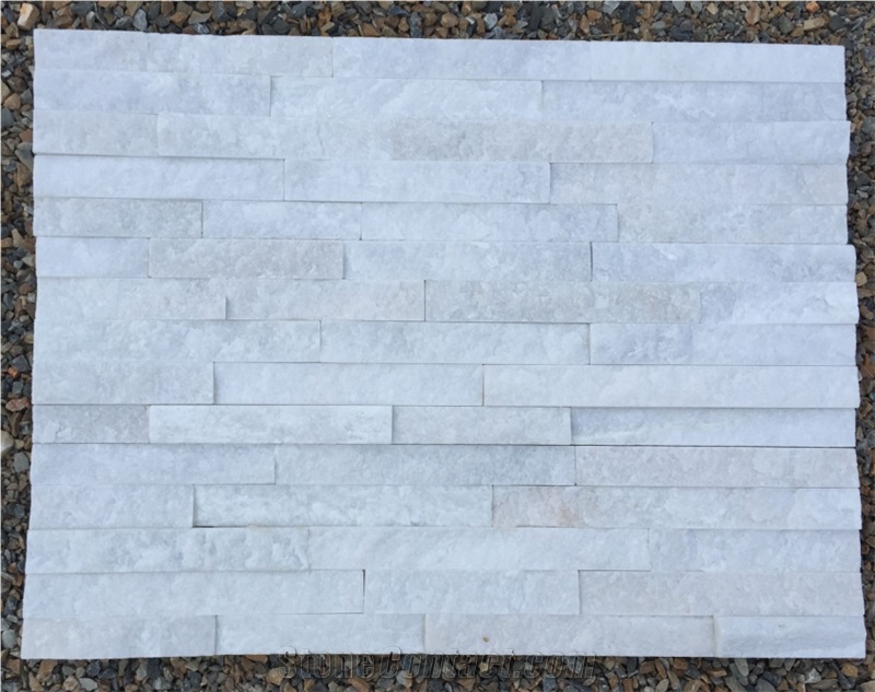 White Thin Stone Panel, White Quartzite Thin Stone Panel for Home Decoration,Cultured Stone Panel for Wall