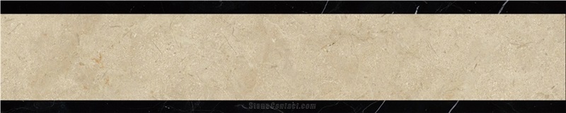  120*600mm Marble Border Tile, Marble Border Water Jet Design, Burder Beige Border Tile, Dark Emperador Border for Home Decoration, Golden Marble Border Design  
