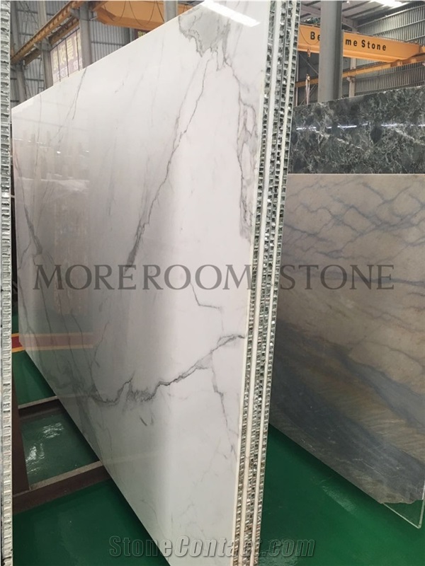 3mm Super Thin Marble Tiles Aluminum Honeycomb Laminated Marble Panel