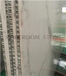 3mm Super Thin Marble Tiles Aluminum Honeycomb Laminated Marble Panel