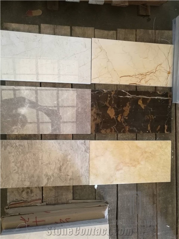 800*800 Water Jet High Polished Beige Marble Tile for Flooring Tiles Prices
