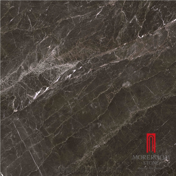 800*800mm Non Slip Grey Porcelain Floor Tile for Bathroom, Pisa Grey Porcelain Marble Tile