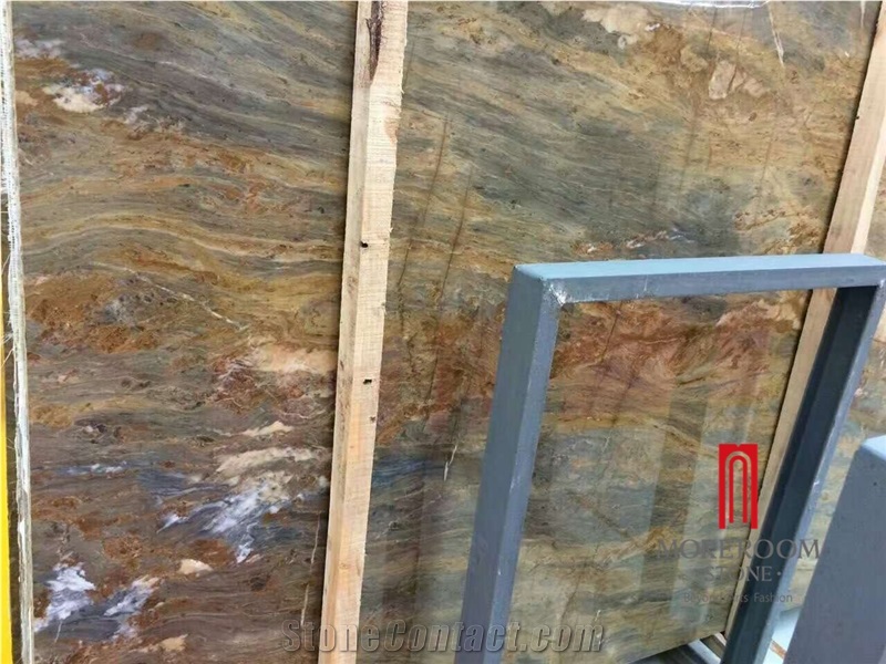 Barcelona Golden Spider Marble Slab & Tile Price