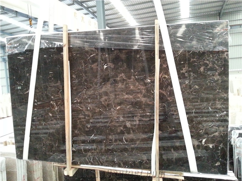 Chinese Brown Emperador Light Marble Tile & Slab for Hotal