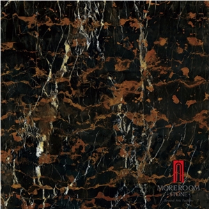 Foshan Porcelain Floor Wall Tiles and Black Gold Marbles Looks Tiles Floor