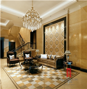 Golden Century Beige Marble Look Porcelain Tiles 60x60 Price