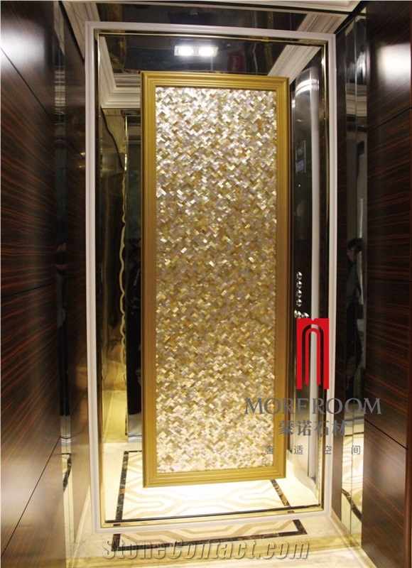 Mother Of Pearl Tiles Interior Design Honeycomb Panel Mosaic Polished Shell Mosaic