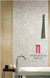Mother Of Pearl Tiles Interior Design Honeycomb Panel Mosaic Polished Shell Mosaic