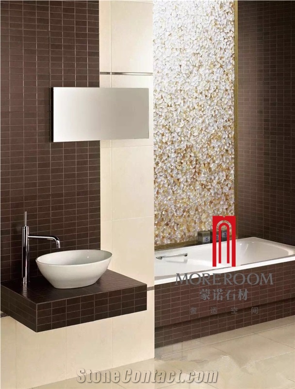 Mother Of Pearl Tiles Interior Design Honeycomb Panel Mosaic Polished Shell Mosaic