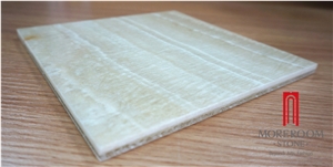 Natrual Jade Stone Laminated Aluminum Honeycomb Panel