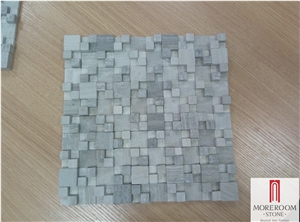 The Split Surface Was Uneven Irregular Mosaic