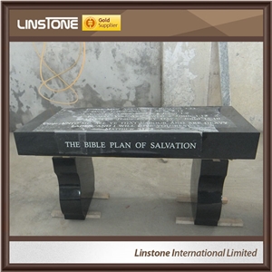 Cheap Antique Stone Granite Garden Stone Benches for Sale