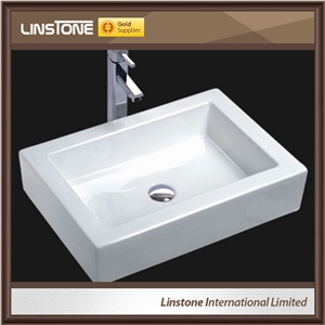 Cheap Items Top Sell Bathroom Ceramic Hand Wash Basin Oval Circle Shape