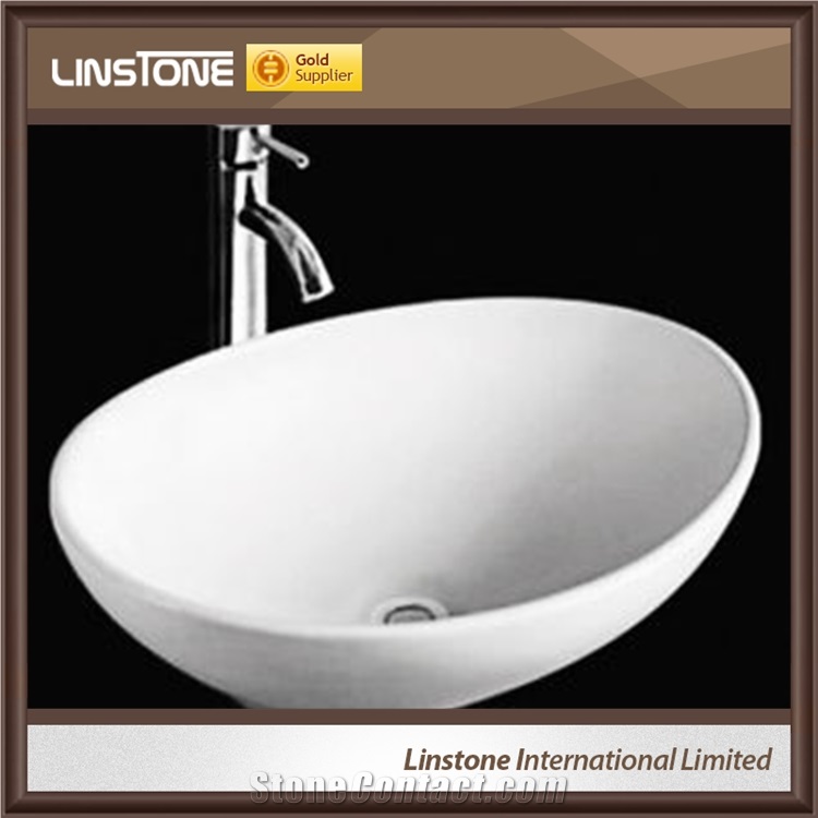 Cheap Items Top Sell Bathroom Ceramic Hand Wash Basin Oval Circle Shape