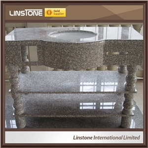 Cheap Price China Supplier G664 Grey Granite Bathroom Vanity Tops