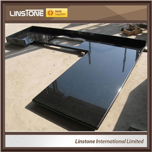 Cheap Price Shanxi Black Granite Countertop Bathroom Vanity Top