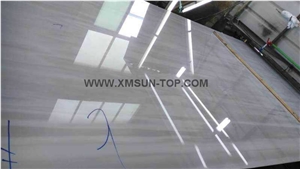 Grey Serpegiante Nano Crystallized Glass Stone Slab & Tile/ Microlite Glass Stone/Wood Grain Nano Glass/China Manmade&Artificial Stone for Wall Panel & Flooring Decoration/Polished Wooden Nano Glass
