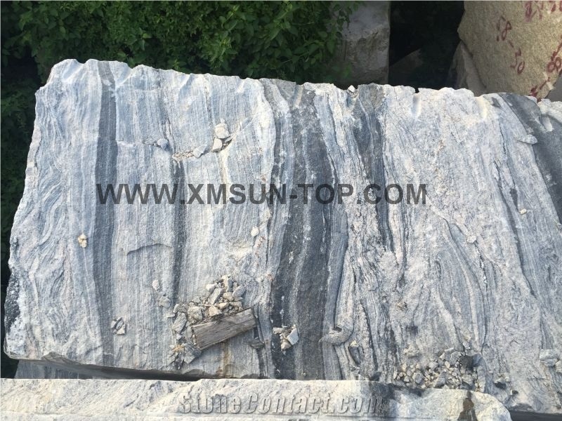 New China Juparana Block/Multicolour Grain/G621/China Juparana Grey Granite Block/China Sand Wave Granite,Quarry Owner