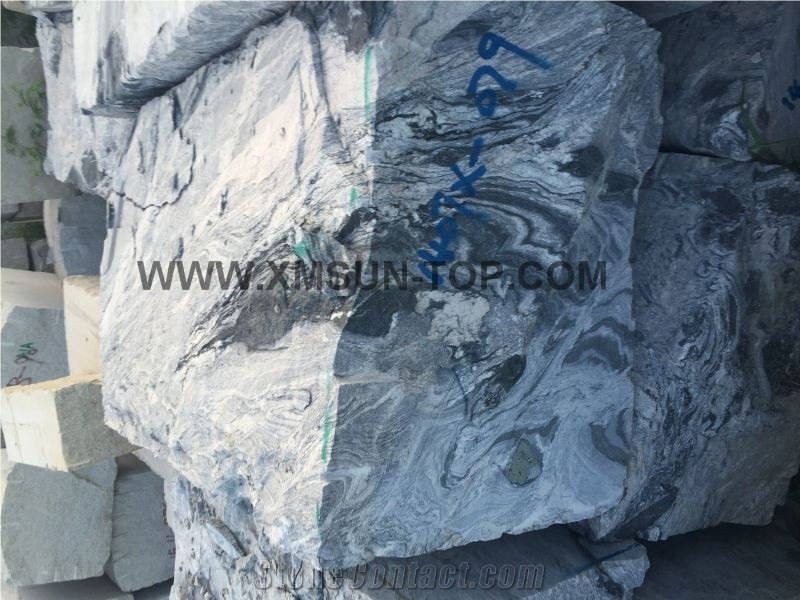 New China Juparana Block/Multicolour Grain/G621/China Juparana Grey Granite Block/China Sand Wave Granite,Quarry Owner